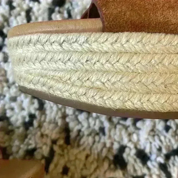 Lucky Brand Espadrille Platform Wedge Sandals, size 8 1/2 - Picture 6 of 7